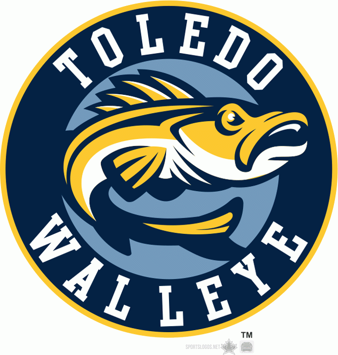 toledo walleye 2011 alternate logo v3 iron on transfers for T-shirts